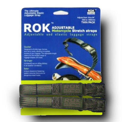 Rok Straps Adjustable Pack Straps Twin Pack 18" to 60" [Colour: Jungle Camo]