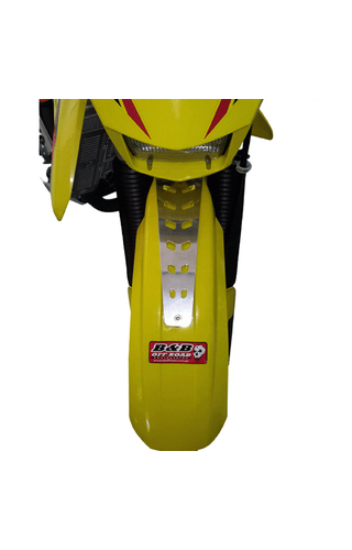 B&B Offroad Suzuki DR650 96-21 Silver Front Fender Brace