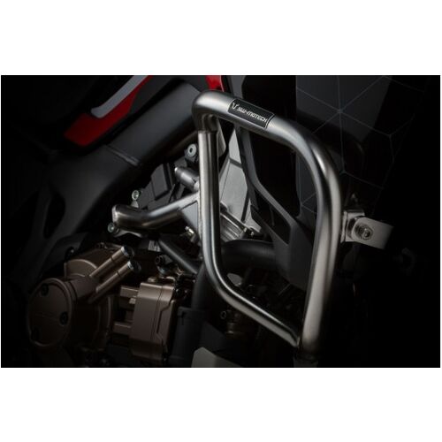 SW Motech Lower Crash Bars / Engine Guard to suit the CRF1000L Africa Twin (Stainless Steel) 