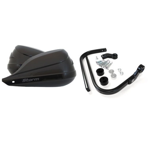 Barkbusters STORM Handguard Single Point Bar End Mount (threaded)