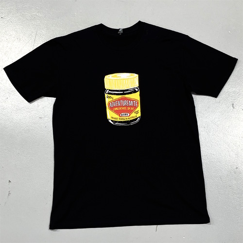 Adventure Moto Adventuremite T-Shirt [Colour Option: Black] [Size: Small]