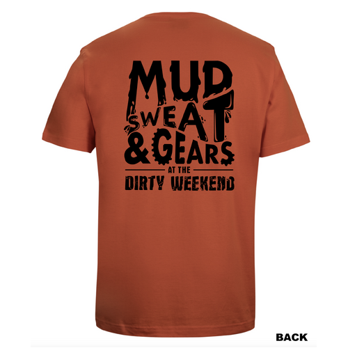 Adventure Moto Dirty Weekend 2025 T-Shirt [Size: Small]