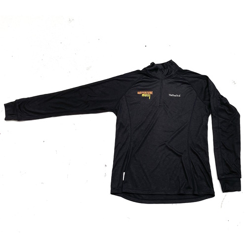 ADVWORX Thermatech Mens Ultra Long Sleeve 1/4 Zip Polo Neck Top [[Size: XXLarge]