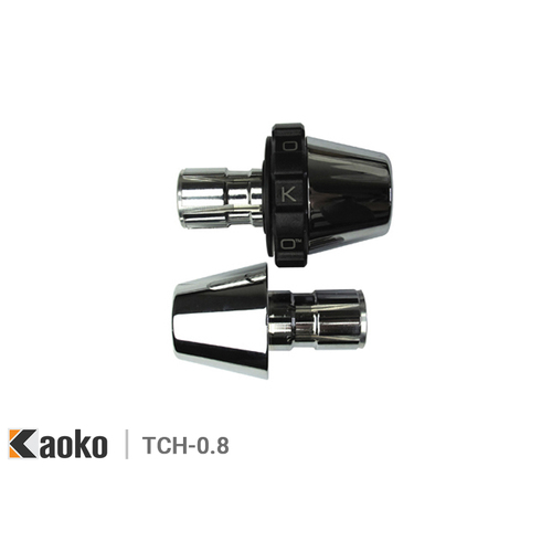 Kaoko Throttle Stabiliser Chrome for select Honda Shadow models
