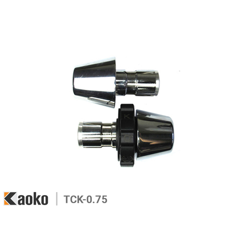 Kaoko Throttle Stabiliser with Chrome Finish for Kawasaki Vulcan models with 0.75″ ID handlebars