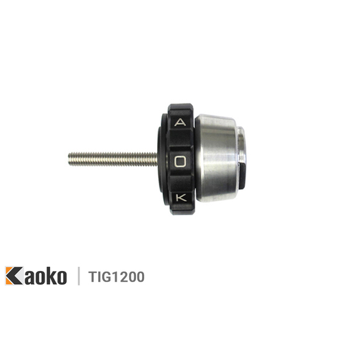Kaoko Throttle Stabiliser for select Triumph Tiger 1200 Explorer ('12-'17) with OEM Handguards