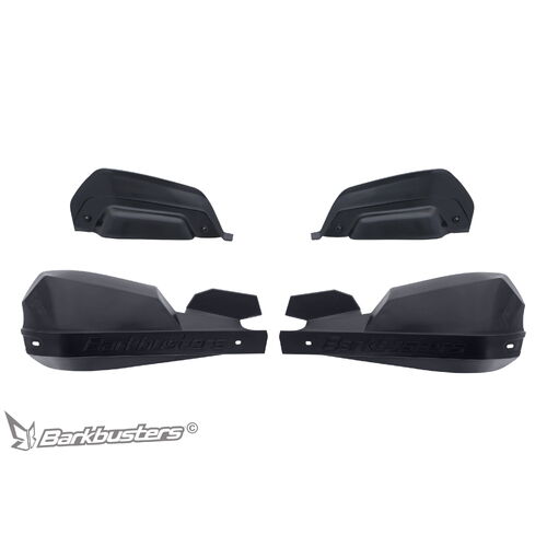 Bark Busters VPS Plastic Guards Only [Colour Option: Black on Black]