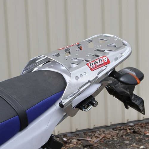 B&B Off Road Yamaha WR250R (2008-current) Rear Carry Rack [Colour: Silver]