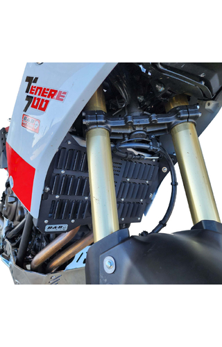 B&B Offroad Yamaha XTZ690 Tenere 700 19-24 Black Radiator Guards