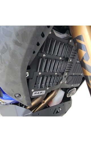 B&B Offroad Yamaha XTZ690 Tenere 700 World Raid 22-25 Black Radiator Guard