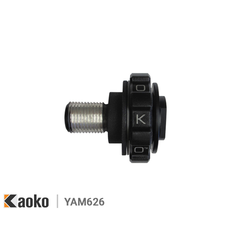 Kaoko Throttle Stabiliser for select Yamaha Tenere 700 and Super Tenere 1200 models with Acerbis X-Factor Handguards