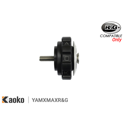 Kaoko Throttle Stabiliser for select Yamaha XMAX models with R&G Bar-End Sliders