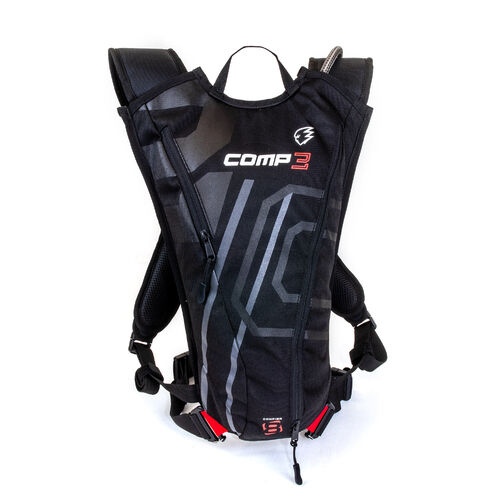 Zac Speed Comp 3 Black Backpack