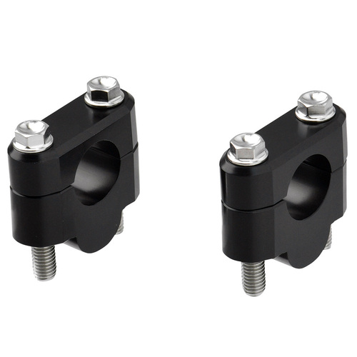 Zeta 1 1/8" Fat Bars Universal +19mm Black Handlebar Riser Kit