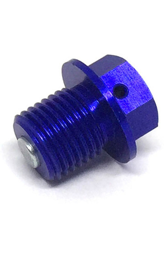 Zeta M14/1.25 Blue Magnetic Drain Bolt