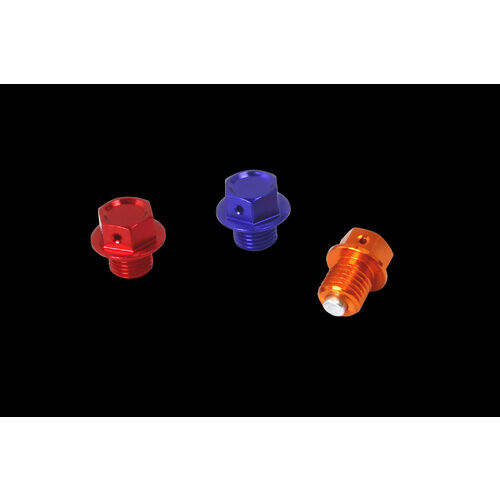 Zeta Magnetic DrZain Bolt - Blue M14 x 14 - P 1.50 [Red]