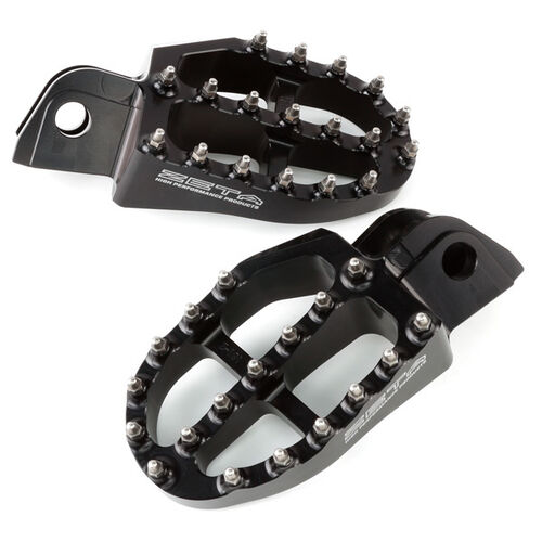 Zeta Yamaha YZF/WRF Black Aluminium Footpegs