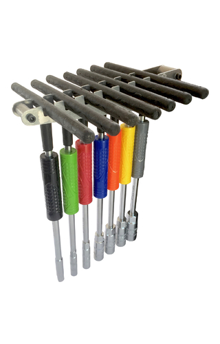 Ballards Spinning T-Bar Set With Rack